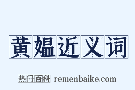黄媪近义词是什么意思的图片